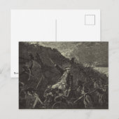 Slag bij Stony Point, 1779 Briefkaart (Voorkant / Achterkant)