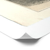 Slag bij Sullivan's Island, 1776 Poster (Hoek)