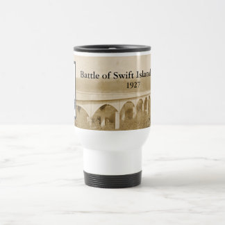 Slag bij Swift Island Bridge - Tumbler Travel Mug Reisbeker