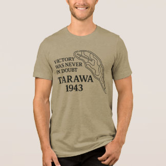 Slag bij Tarawa 1943 - Overwinning was nooit in tw Tri-Blend Shirt