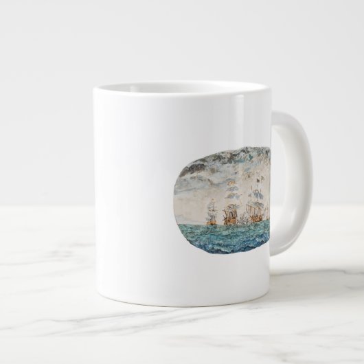 Slag bij Trafalgar 1805 1998 Grote Koffiekop (Voorkant rechts)