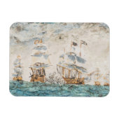 Slag bij Trafalgar 1805 1998 Magneet (Horizontaal)