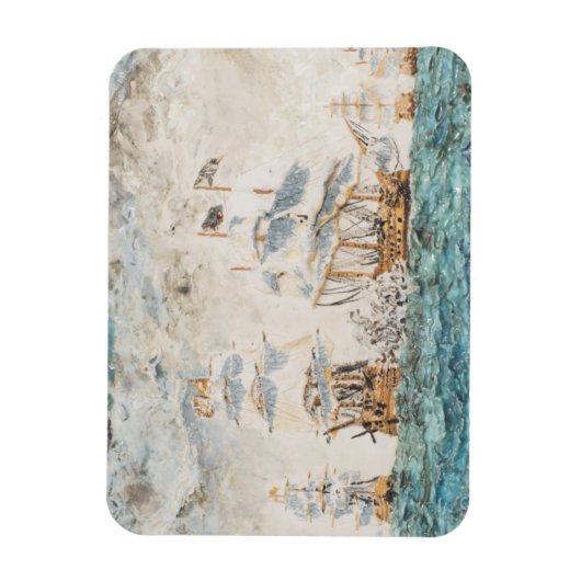 Slag bij Trafalgar 1805 1998 Magneet (Verticaal)