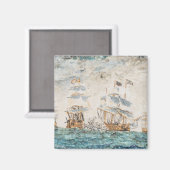 Slag bij Trafalgar 1805 1998 Magneet (Voorkant / Achterkant)