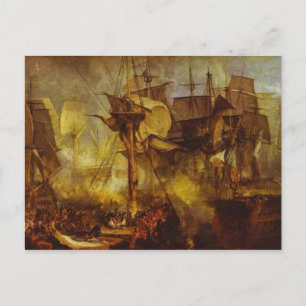 Slag bij Trafalgar 1808 Briefkaart