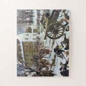 Slag bij Trenton door Charles McBarron Legpuzzel (Verticaal)