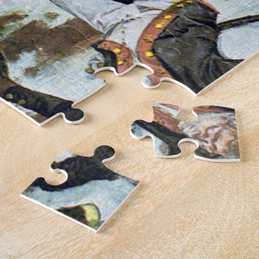 Slag bij Trenton door Charles McBarron Legpuzzel (Zijkant)