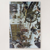 Slag bij Trenton door Charles McBarron Legpuzzel (Verticaal)