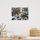 Slag bij Trenton door Charles McBarron Poster (Keuken)