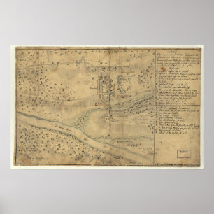 Slag bij Trenton Poster