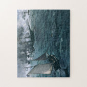 Slag bij USS Kearsarge en CSS Alabama door Manet Legpuzzel (Verticaal)