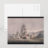 Slag bij Valcour Briefkaart (Voorkant / Achterkant)