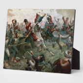 Slag bij Waterloo, 18 juni 1815, 1898 (kleur l) Fotoplaat (Zijkant)