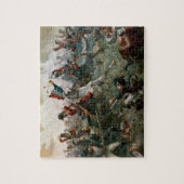 Slag bij Waterloo, 18 juni 1815, 1898 (kleur l) Legpuzzel (Verticaal)