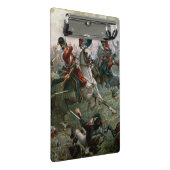 Slag bij Waterloo, 18 juni 1815, 1898 (kleur l) Mini Klembord (Schuin)