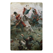 Slag bij Waterloo, 18 juni 1815, 1898 (kleur l) Mini Klembord (Achterkant)