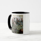 Slag bij Waterloo, 18 juni 1815, 1898 (kleur l) Mok (Voorkant links)