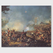Slag bij Waterloo Cadeaupapier (Vlak)