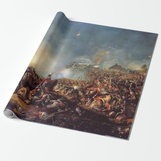 Slag bij Waterloo Cadeaupapier (Uitgerold)