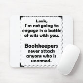 Slag bij Wits Bookkeeper Muismat (Met muis)