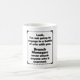 Slag bij Wits Branch Manager Koffiemok