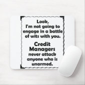 Slag bij Wits Credit Manager Muismat (Met muis)