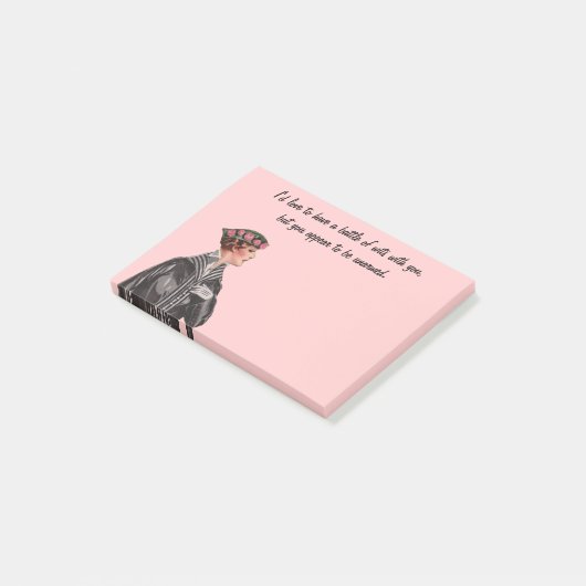 Slag bij Wits Post-it® Notes (Schuin)