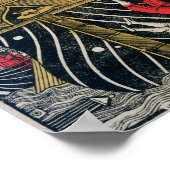 Slag bij Zonchio, 1499 Poster (Hoek)