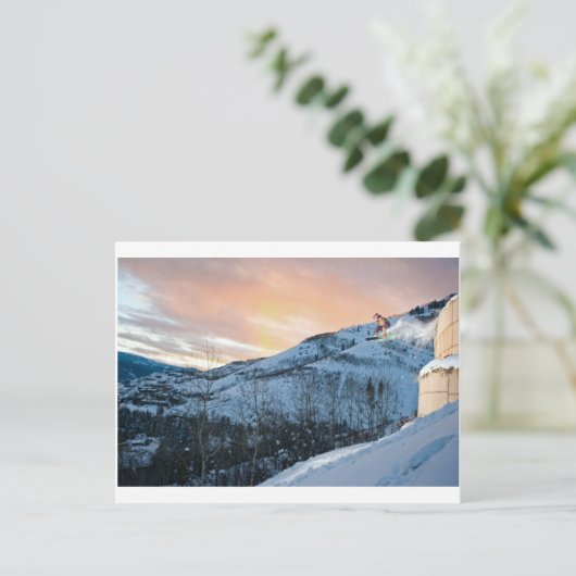 slag briefkaart (Staand voorkant)