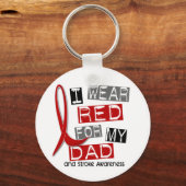 Slag die ik DRAAG voor mijn DAD 37 Sleutelhanger (Voorkant)