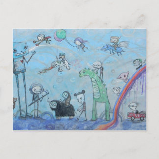 Slag die niet kan worden gewonnen briefkaart