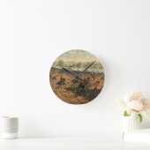 Slag Gettysburg Hancock in Gettysbug Thulstrup Ronde Klok (Huis)