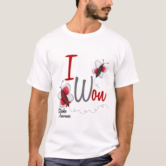 Slag I Won BUTTERFLY SERIES 2 T-shirt (Voorkant)