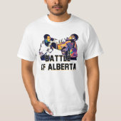 Slag om Alberta Funny T-shirt (Voorkant)