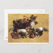 Slag om Anghiari bij Leonardo da Vinci Briefkaart (Voorkant / Achterkant)