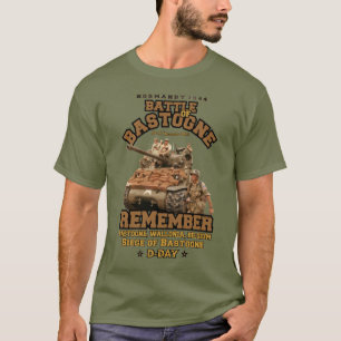 Slag om Bastogne Veterans dag T-shirt