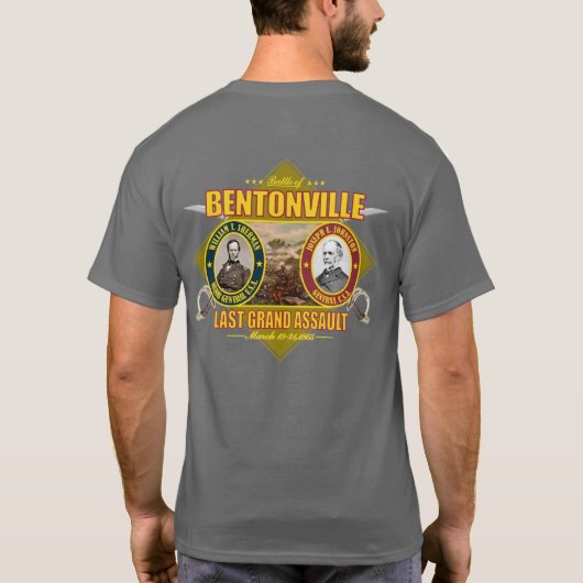Slag om Bentonville T-shirt (Achterkant)