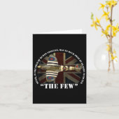 Slag om Brits Vliegtuig Raf Spitfire the enige Wa Kaart (Gele Bloem)