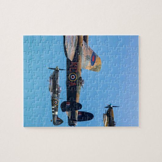 Slag om Britse Memorial Flight Legpuzzel (Horizontaal)