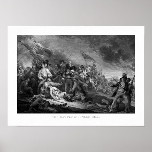 Slag om Bunker Hill Poster (Voorkant)
