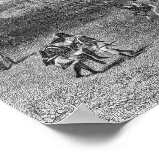 Slag om Bunkers Hill Poster (Hoek)