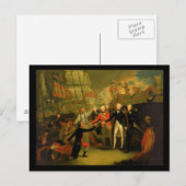 Slag om Cape St. Vincent Briefkaart (Voorkant / Achterkant)