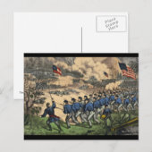 Slag om Cedar Mountain Briefkaart (Voorkant / Achterkant)