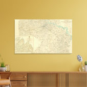 Slag om Chancellorsville Canvas Afdruk (Insitu (Woonkamer))