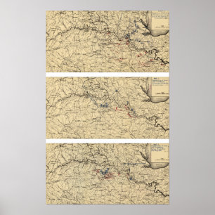 Slag om Chancellorsville Poster