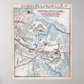 Slag om Chancellorsville Poster (Voorkant)