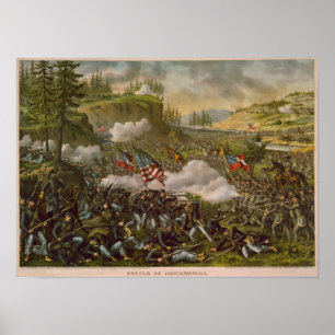 Slag om Chickamauga Poster