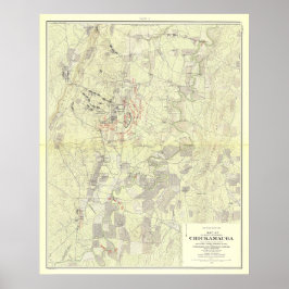 Slag om Chickamauga Poster
