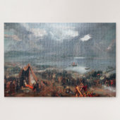 Slag om Clontarf Vikings Hugh Frazer 1826 Legpuzzel (Horizontaal)