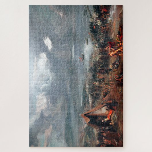 Slag om Clontarf Vikings Hugh Frazer 1826 Legpuzzel (Verticaal)